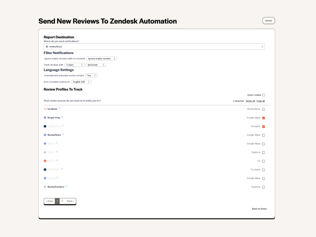Preview image of app